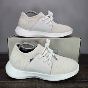 NEW Vessi Everyday Classic Womens Size 6 Waterproof Shoes Sneakers Clay Beige